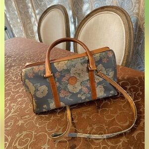 Pierre Balmain floral handbag - purchased in Lahaina on Maui 🌸